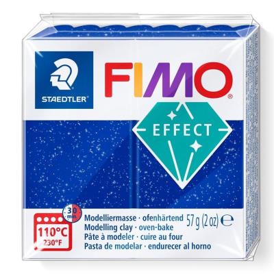 Opakowanie Fimo effect masa termoutwardzalna 56g niebieski błyszcz.8020-302