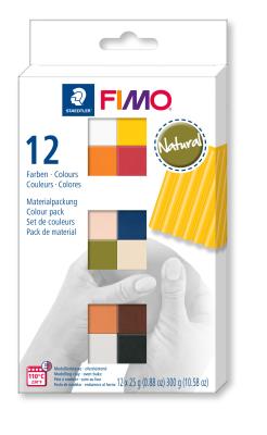 Opakowanie Fimo Soft 12x25g kolory Natural