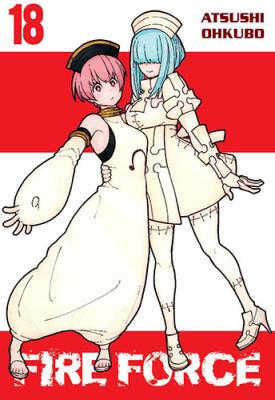 Fire Force. Tom 18. Autor: Atsushi Ohkubo. SmakLiter.pl Okładka książki Fire Force. Tom 18