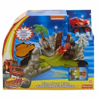 Opakowanie Fisher Price. Blaze Kaskaderska Arena HRB31