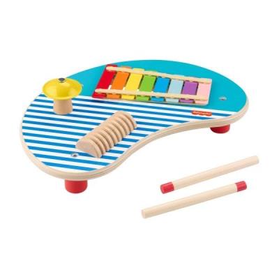 Opakowanie Fisher Price. Drewniany muzyczny stoliczek