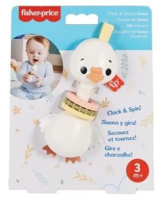 Fisher Price Grzechotka gryzaczek Gąska. Wydawca: Fisher- Price. SmakLiter.pl Opakowanie Fisher Price Grzechotka gryzaczek Gąska
