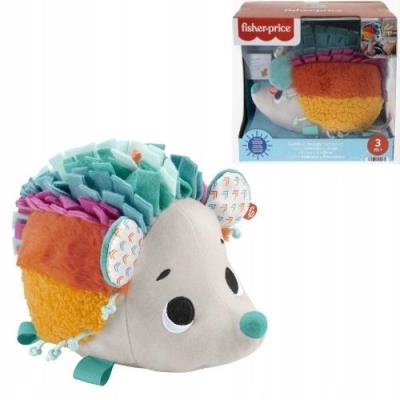 Fisher Price. Przytulanka Jeż z dźwiękami. Wydawca: Fisher- Price. SmakLiter.pl Opakowanie Fisher Price. Przytulanka Jeż z dźwiękami