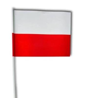 Opakowanie Flaga Polski na patyczku (12szt)