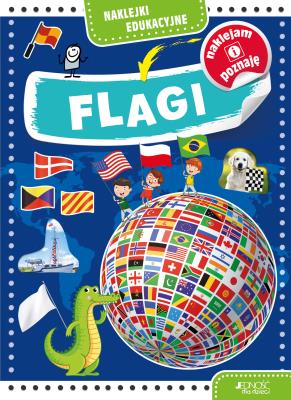 Okładka książki Flagi Naklejki edukacyjne