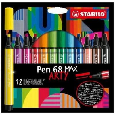 Flamaster Pen 68 Max Arty 12szt. Wydawca: Stabilo. SmakLiter.pl Opakowanie Flamaster Pen 68 Max Arty 12szt