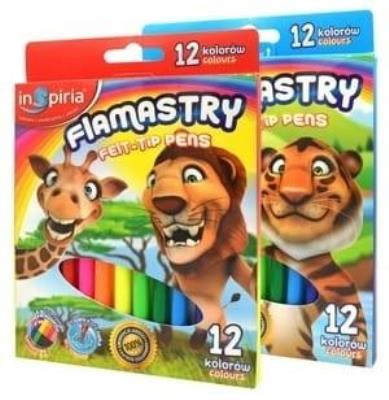 Opakowanie Flamastry 12 kolorów