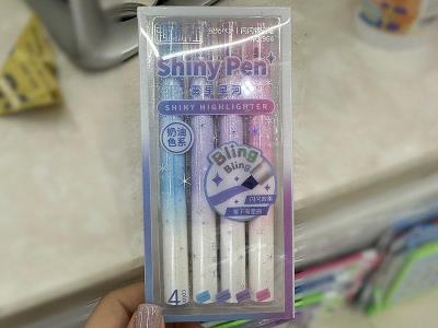 Opakowanie Flamastry brokatowe 4 kolory