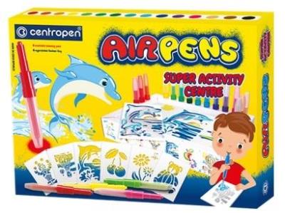 Opakowanie Flamastry dmuchane 15szt + 16 szablonów