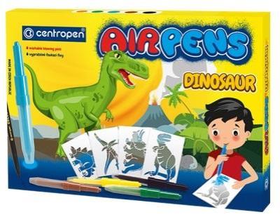 Opakowanie Flamastry dmuchane 6szt + 8 szablonów