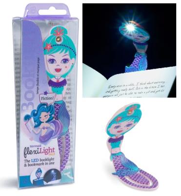 Opakowanie Flexilight - PALS Mermaid Purple - Lampka do książki - Syrenka fiolet