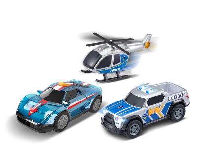 Flota miejska - Pojazdy policyjne 3-pak. Wydawca: Dumel. SmakLiter.pl Opakowanie Flota miejska - Pojazdy policyjne 3-pak