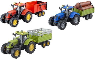 Flota miejska - Traktor z przyczepką mix. Wydawca: Dumel. SmakLiter.pl Opakowanie Flota miejska - Traktor z przyczepką mix