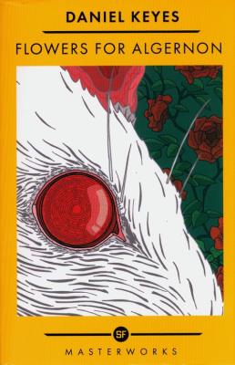 Flowers For Algernon. Autor: Daniel Keyes. SmakLiter.pl Okładka książki Flowers For Algernon