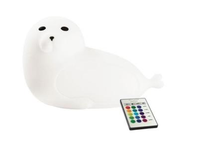 Opakowanie Foka lampka silikonowa z pilotem biała