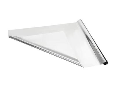 Opakowanie Folia dekoracyjna metalizowana srebrna 0.8x25m