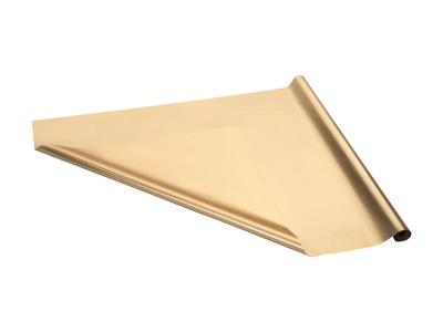 Opakowanie Folia dekoracyjna satynowa złotA 0.8x25M