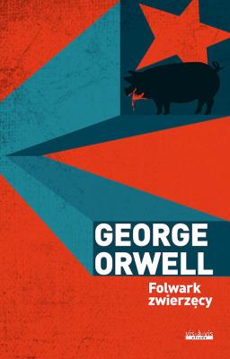 Folwark zwierzęcy. Autor: Orwell George. SmakLiter.pl Okładka książki Folwark zwierzęcy