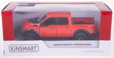 Opakowanie Ford F-150 Raptor 2022 czerwony 1:46