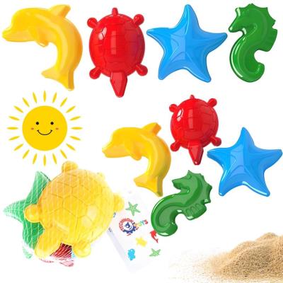 Opakowanie Foremka do biasku zwierzątka morskie 4szt MIX