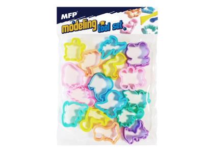 Opakowanie Foremki do mas plastycznych Zwierzątka 16 szt. 5301171