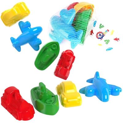 Opakowanie Foremki do piasku Pojazdy 4szt MIX