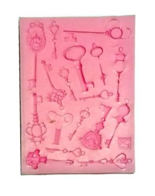 Forma silikonowa klucze. Wydawca: Galeria Hobby. SmakLiter.pl Opakowanie Forma silikonowa klucze