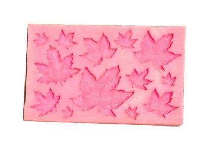 Opakowanie Forma silikonowa liście klonu