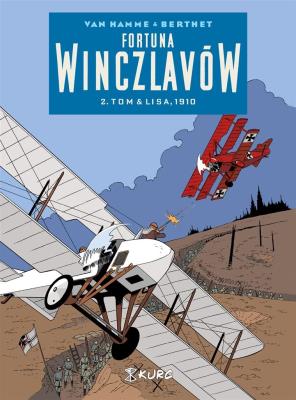 Fortuna Winczlavów T.2 Tom & Lisa 1910. Autor: Jean Van Hamme, Philippe Berthet. SmakLiter.pl Okładka książki Fortuna Winczlavów T.2 Tom & Lisa 1910