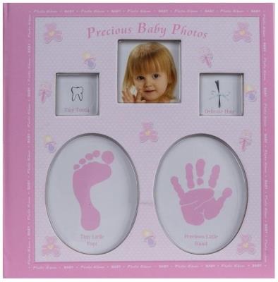 Opakowanie Fotoalbum kieszeniowy szyty BABY dziewczynka