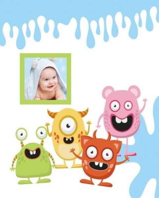 Opakowanie Fotoalbum samoprzylepny szyty Spookies