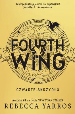 Okładka książki Fourth Wing. Czwarte Skrzydło