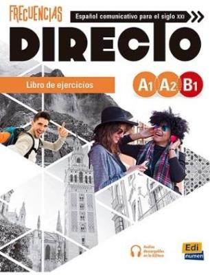 Frecuencias Directo A1-B1 ćwiczenia. Autor:   Praca zbiorowa. SmakLiter.pl Okładka książki Frecuencias Directo A1-B1 ćwiczenia