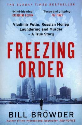 FREEZING ORDER PA. Autor: Bill Browder. SmakLiter.pl Okładka książki FREEZING ORDER PA
