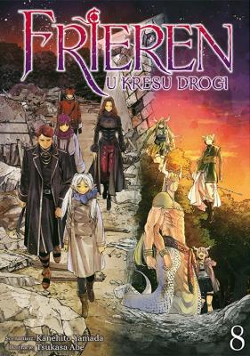 Frieren. U kresu drogi. Tom 8. Autor: Kanehito Yamada, Tsukasa Abe. SmakLiter.pl Okładka książki Frieren. U kresu drogi. Tom 8