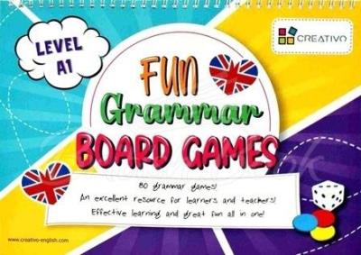 Okładka książki Fun Grammar Board Games Level A1 CREATIVO