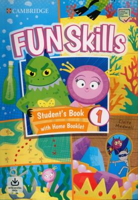 Fun Skills 1 Student's Book and Home Fun Booklet with online. Autor: Medwell Claire. SmakLiter.pl Okładka książki Fun Skills 1 Student's Book and Home Fun Booklet with online