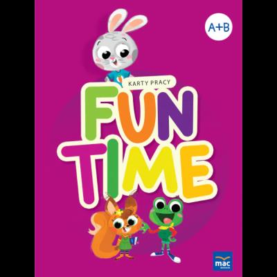 Fun Time Pakiet Poziom A+ i B. Autor: Katarzyna Kozłowska. SmakLiter.pl Okładka książki Fun Time Pakiet Poziom A+ i B