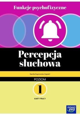 Okładka książki Funkcje psychofizyczne. Percepcja słuchowa KP 1