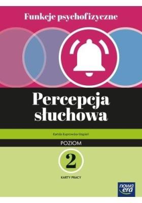 Okładka książki Funkcje psychofizyczne. Percepcja słuchowa KP p.2