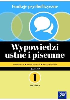 Okładka książki Funkcje psychofizyczne. Wypowiedzi ustne i.. KP 1