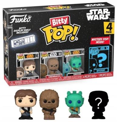 Opakowanie Funko Figurka POP Bitty: Star Wars Han Solo 4pak