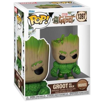 Opakowanie Funko Figurka POP Marvel: Groot jako Hulk