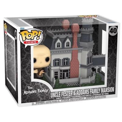 Opakowanie Funko Figurka POP Town: Dom Adamsów i Fester