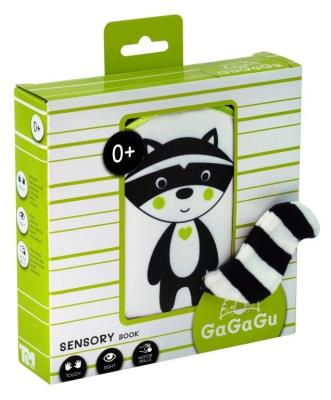 Opakowanie GaGaGu. Książeczka sensoryczna Szop