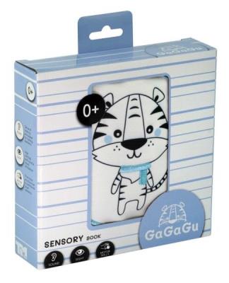 Opakowanie GaGaGu. Książeczka sensoryczna Tygrys