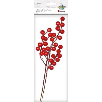 Opakowanie Gałązki jarzębiny 85x320mm czerwone 2szt