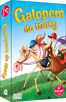 Galopem do mety. Wydawca: Kukuryku. SmakLiter.pl Opakowanie Galopem do mety