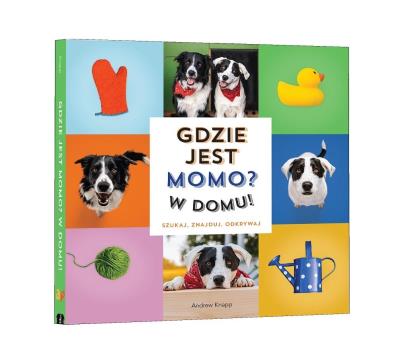 Okładka książki Gdzie jest Momo? W domu!