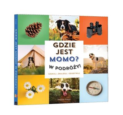 Okładka książki Gdzie jest Momo? W podróży!